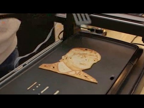 Russians use 3D-printing to celebrate traditional pancake festival