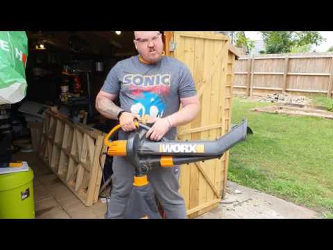 Mikes product review of the Worx WG500e garden vac / blower