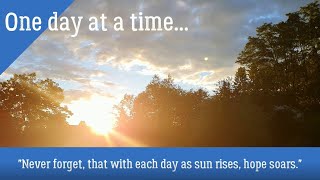 NATURE SCENERY | Hyperlapse Sunrise - Quotes | Austria - June 2020 | Iam_Pingkit