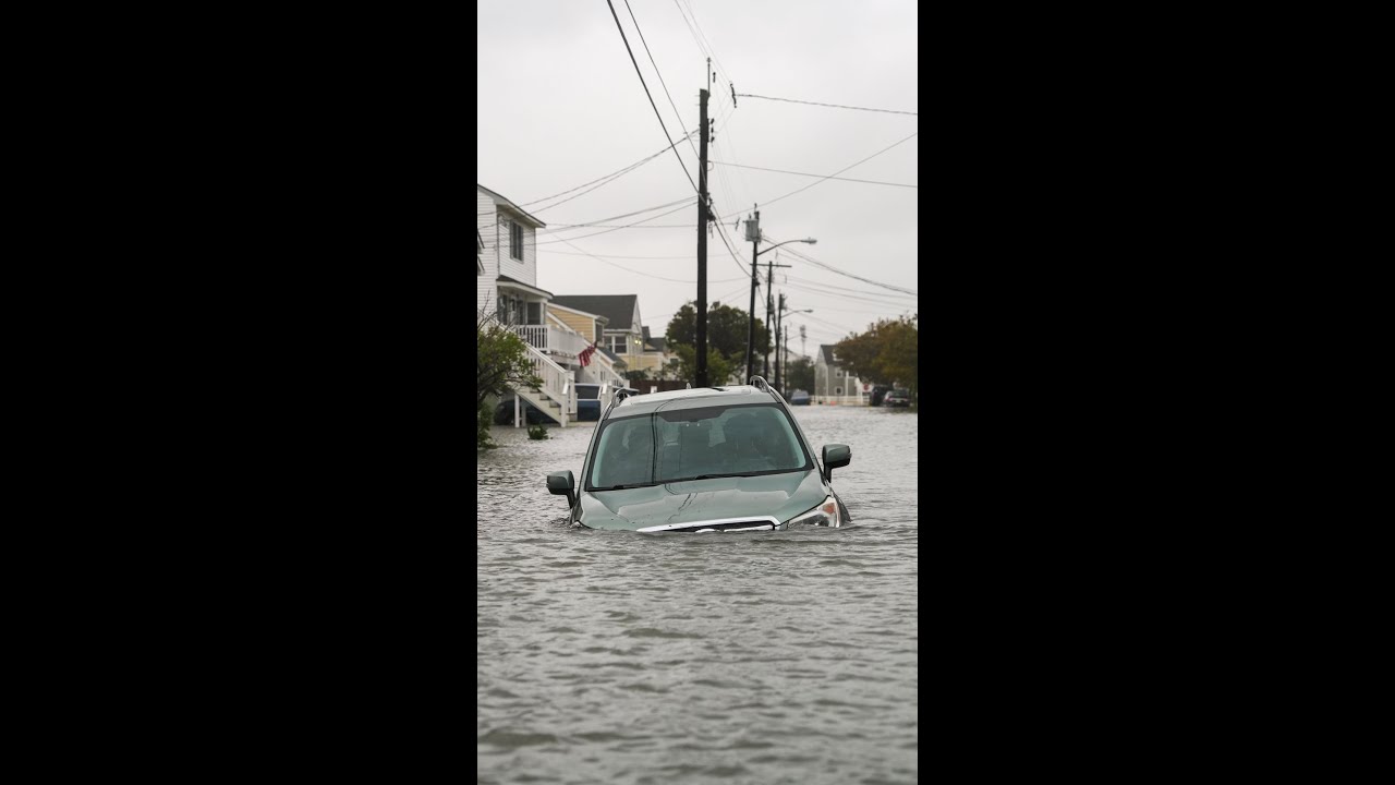 Rare fall nor’easter lashes parts of the East Coast