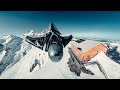 Eiger mitteleggi ridge wingsuit flight 