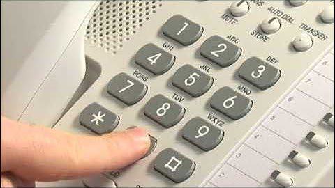 Panasonic KXTA KXTE programmable buttons.mpg