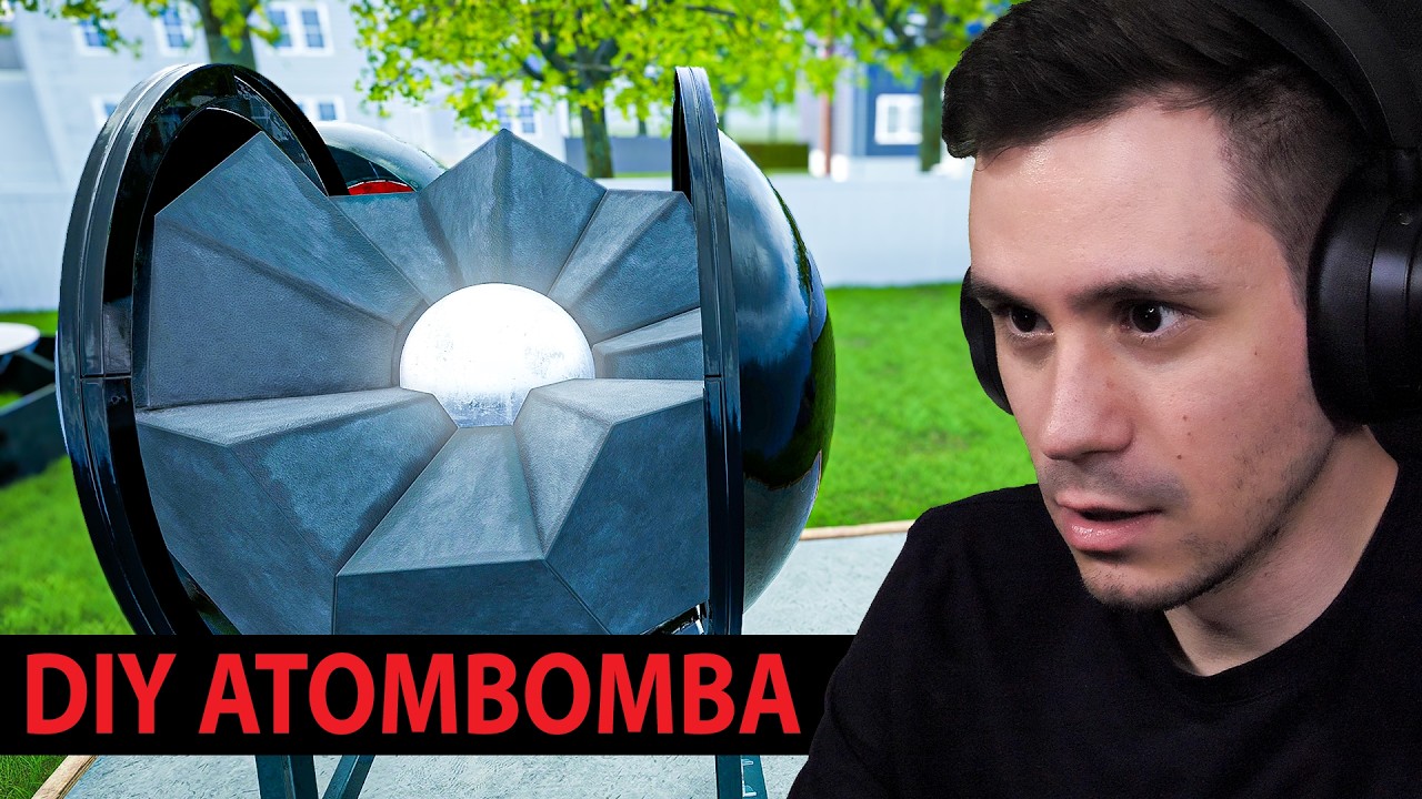 TUDOMÁNYOS CÉLOKRA! ☢️ How to Make an Atomic Bomb in Your Garden