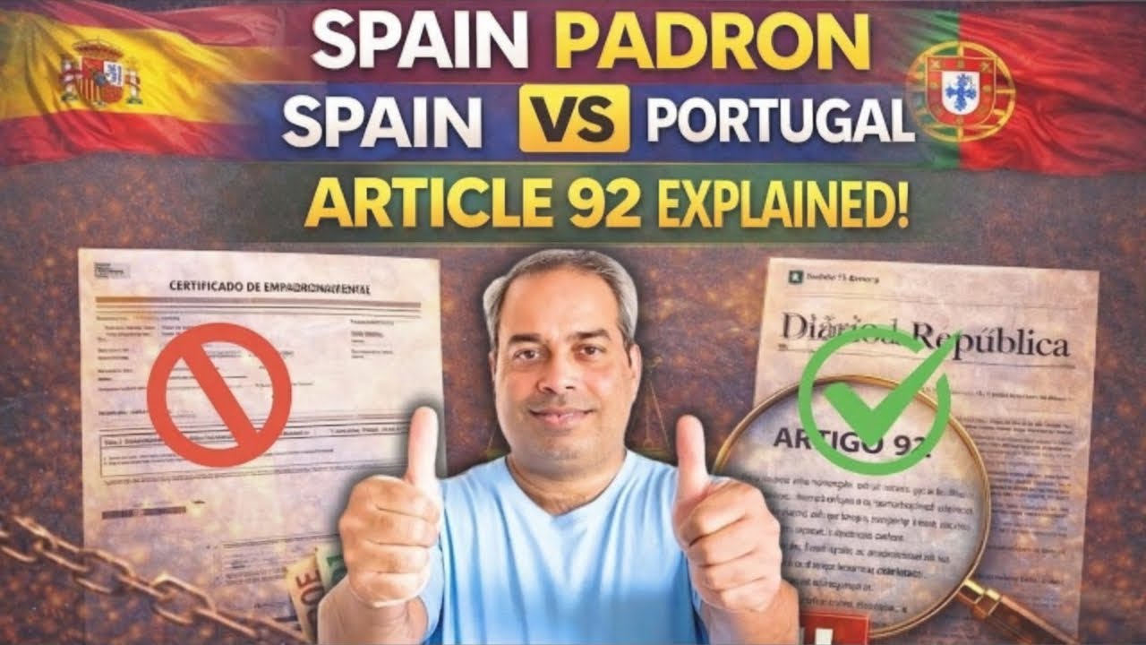 Portugal Padrón vs Article 92 Explained – What Actually Leads to Papers.