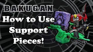 How to Play Bakugan With Support Pieces! screenshot 4
