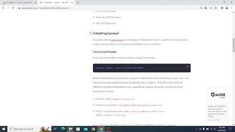 Hướng dẫn cài đặt và chạy ứng dụng Laravel