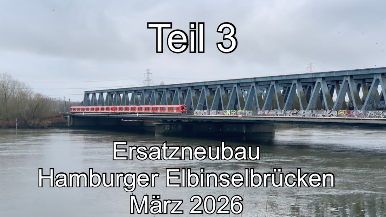 Ersatzneubau Hamburger Elbinselbrücken - Teil 3: Norderelbe, zusätzliche Gleise