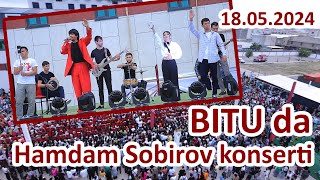 BITU talabalari va abiturientlari uchun Hamdam Sobirov ishtirokidagi konsert