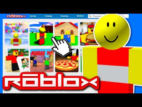 ROBLOX, MAS ESTAMOS EM 2004…