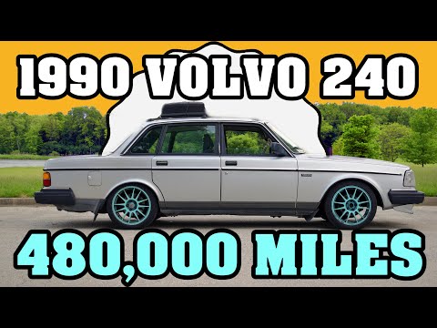 480,000 mile 1990 Volvo 240 High Mileage Review