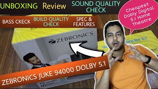 Zebronics 5.1 Juke BAR 9400 pro | Sound Quality & Build Quality Check | Spec & Features | Unboxing