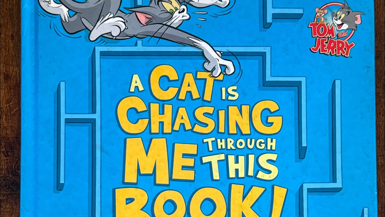 Kids Read Aloud Story Book#245: A Cat Is Chasing Me Through This Book ...