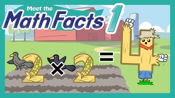 Meet the Math Facts Multiplication & Division - 2 x 2 = 4 | Preschool Prep Company