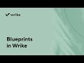 Blueprints in Wrike