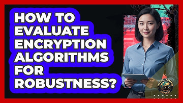 How To Evaluate Encryption Algorithms For Robustness?