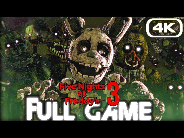 Five Night's At Freddy's XBOX Series X Gameplay (Nights 1-3