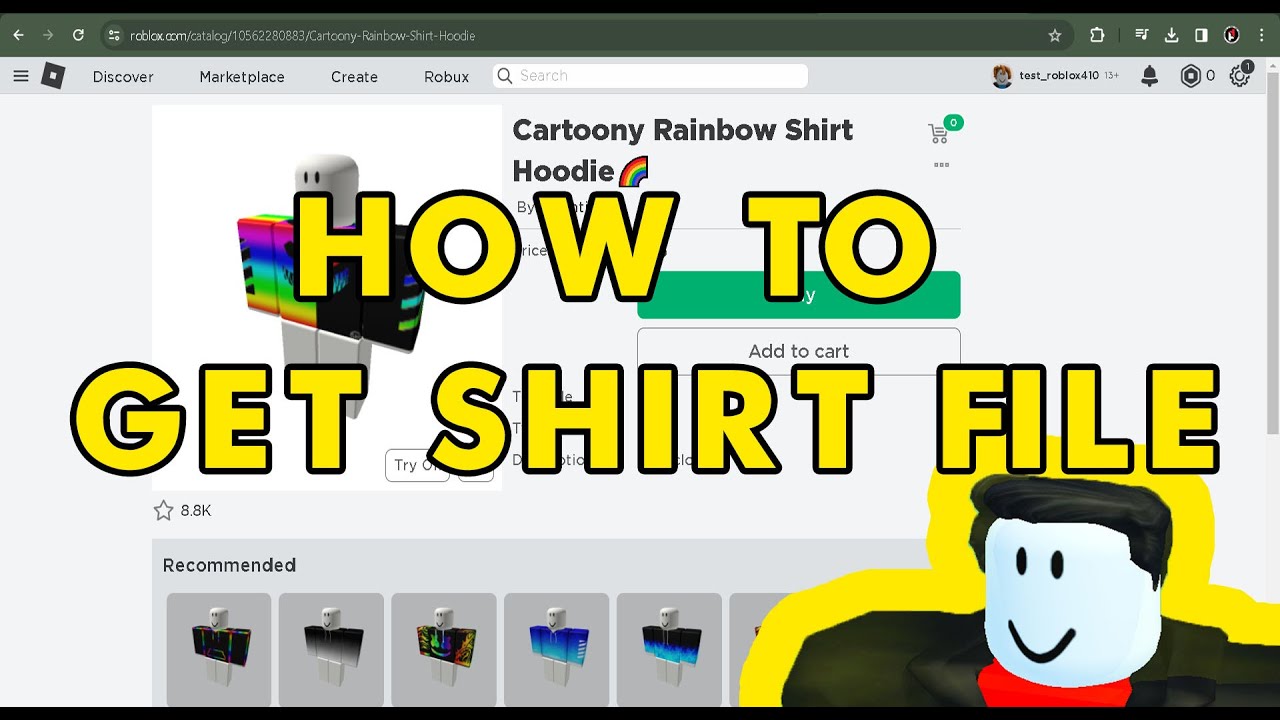 How to get Shirt Files using PC/Laptop? - YouTube