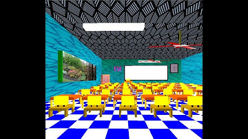 3D Classroom with source code | OpenGL | C++