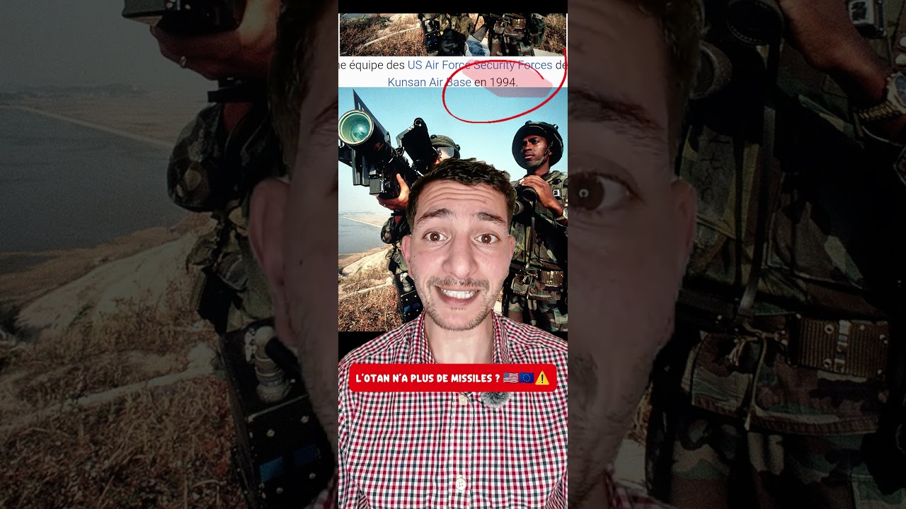 L'OTAN N'A PLUS DE MISSILES ? 🇺🇸🇪🇺⚠️