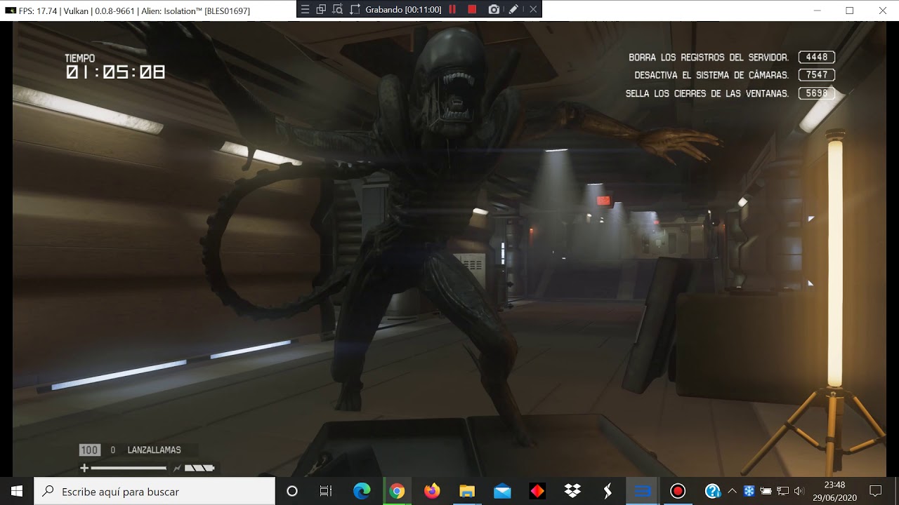 Alien Isolation Ransome Alien Isolation DLC Ransome - Sony PlayStation 3 - RPCS3 v0.0.8-9661 ...