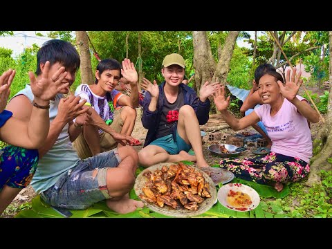 Video Làm Mâm Gà Nướng Muối Ớt Ăn Cuối Tuần , BBQ Chicken |... - youtube