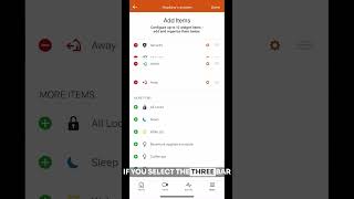 How to set up Today Widgets using Alarm.com app #alarm #safe #howto  #smartsecurity #smartphone screenshot 4