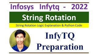 InfyTQ previous year Coding Question #2 | InfyTQ String Rotation Code | InfyTQ  final round 2022