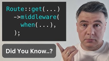 Laravel Middleware with if-when (Three Syntax Options)