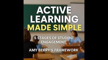 Active Learning Made Simple | 5 Stages of Student Engagement with Amy Berry’s Continuum