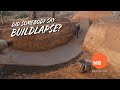 Trail Sculpture - building dirt jumps by hand - timelapse. Strangely satisfying