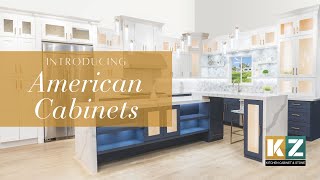 American Cabinets at KZ Kitchen | Classic Style, Smart Features & Storage