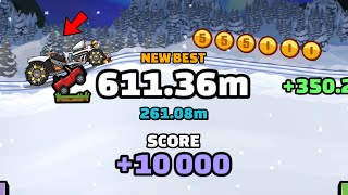 Hill Climb Racing 2 - wheelie HOT ROD 611m  in ICE TO MEET YOU Team Event