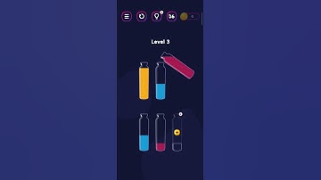 Get color level 3 | Mobile Game |#shorts #bottle #color #game