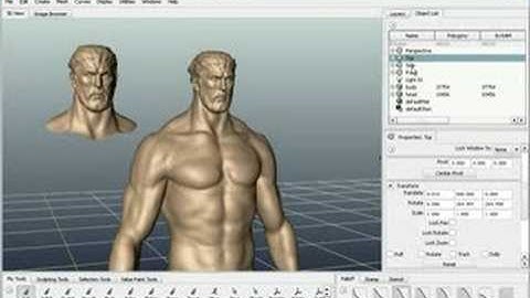 Mudbox GUI Interface Part1