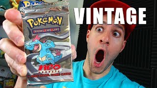 OPENING OLD PACKS FROM MY CHILDHOOD!