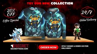 Pikachu Toothless Viking 3D Hoodie, How To Train Your Dragon Dragons