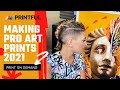 HOW TO SELL ART PRINTS ONLINE 2021 | Printful Print on Demand  with SquareSpace, MADE EASY!