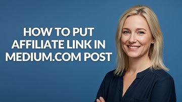 How to Put Affiliate Link In Medium.com Post - Julia