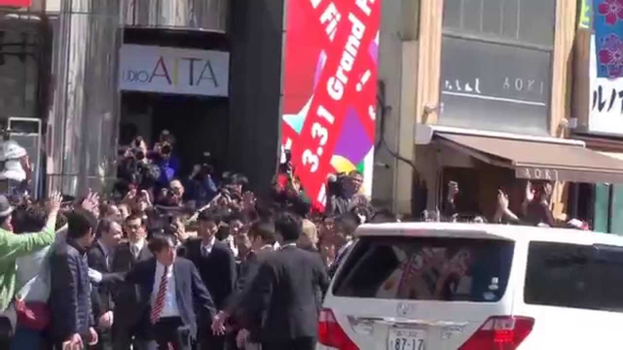 笑っていいとも　最終回　タモリさんアルタ入り