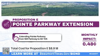 Beaumont Bond 2025 Proposition E | City of Beaumont, Texas