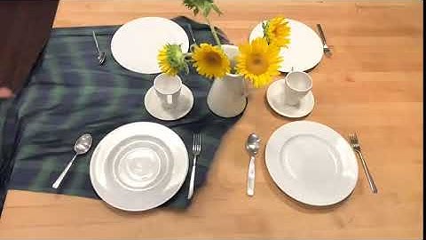 Tablecloth Inertia Trick Slow Motion