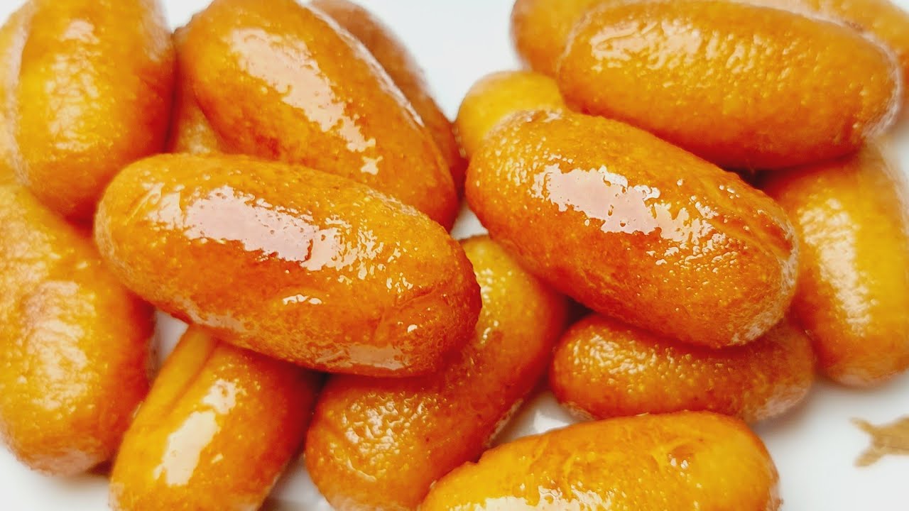 اسهل وأسرع حلوي بمكونين بس هتعمليها في دقايق طعمها روووعه هشه وشاربه الشربات جربوها هتعجبكم جدا