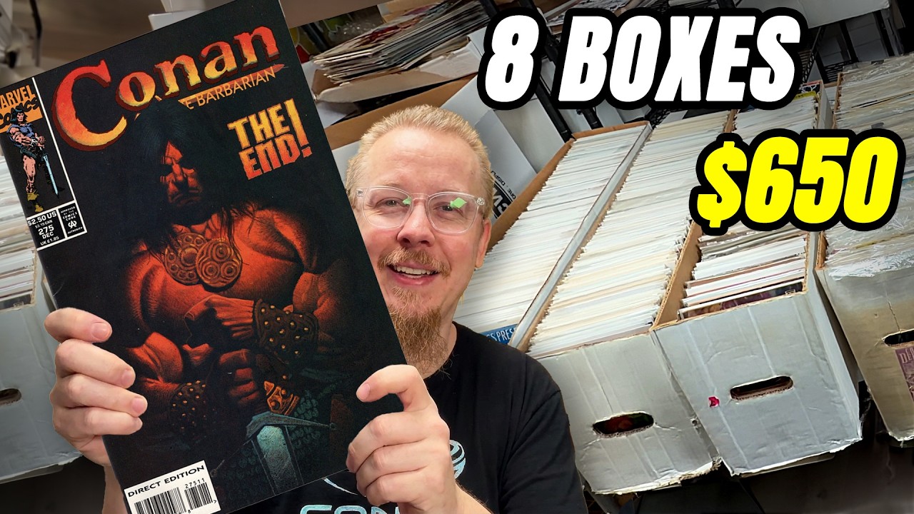 My Comic Book Basement Hunt: 8 Boxes for $650… Any Key Issues?