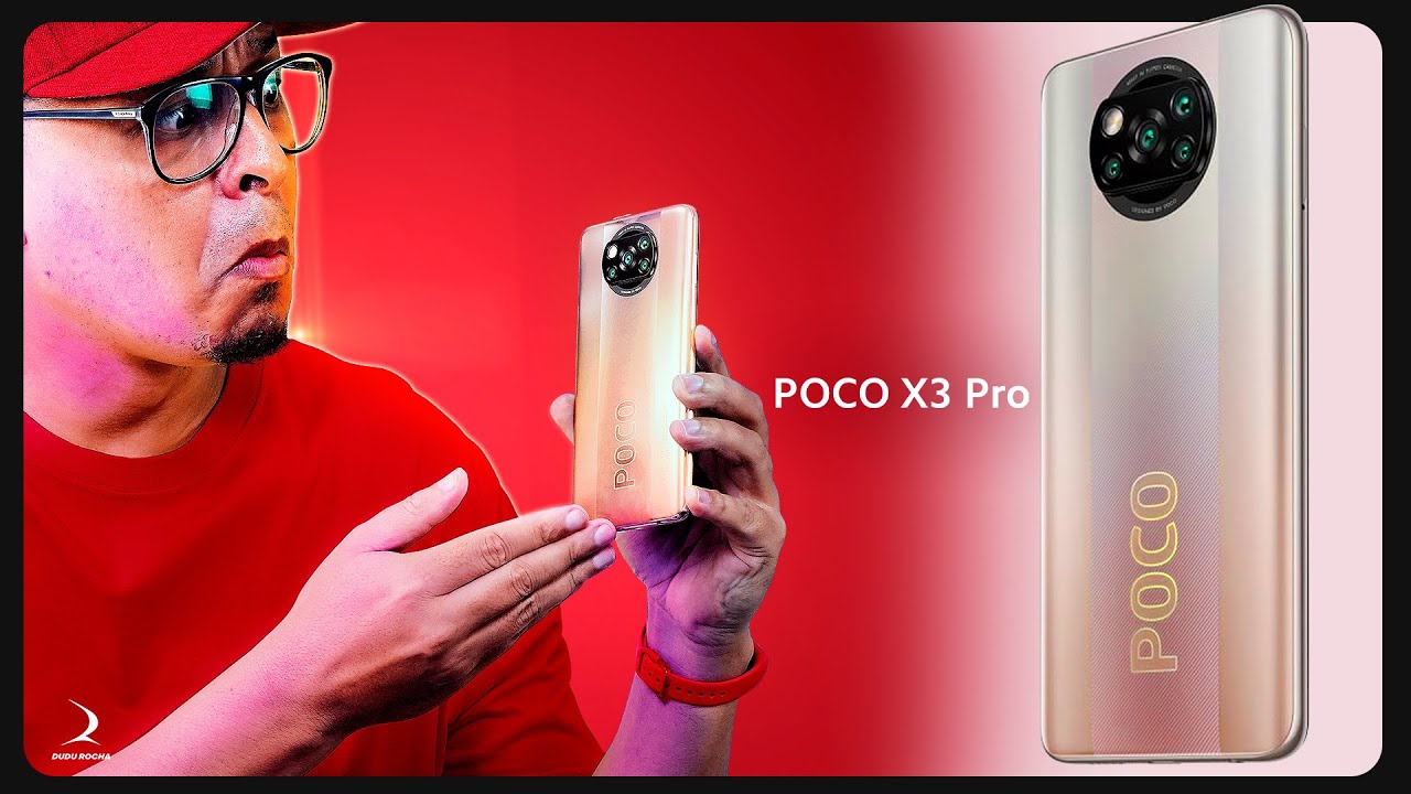 Xiaomi POCO X3 PRO BRONZE GOLD em mãos! Não pague muito pra ter um TOP! Celular.
