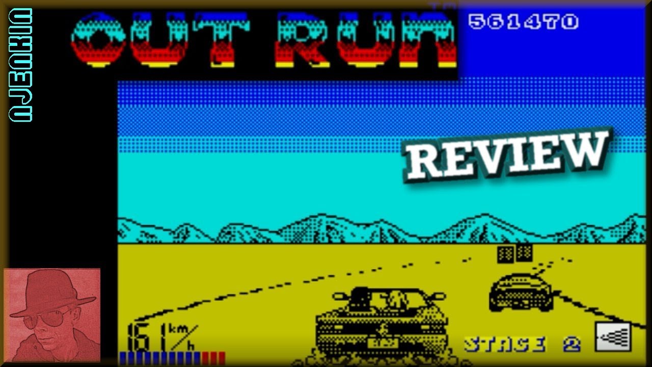 Outrun - on the ZX Spectrum 128K !! with Commentary