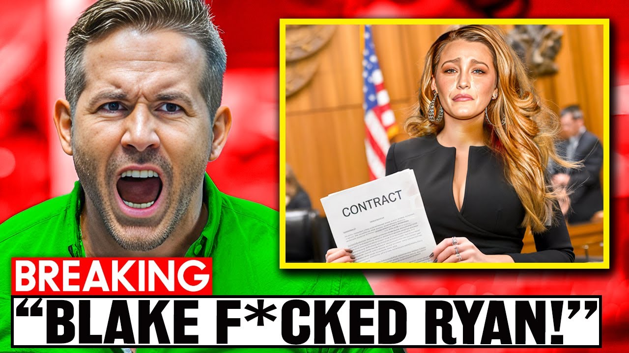 Ryan Reynolds LOSES IT as Blake Lively DROPS HUMILIATING Bombshell In ...