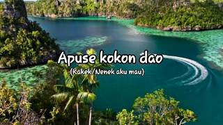 Lagu Daerah - Asal Papua |APUSE| - (Lirik by:Danu Arya)