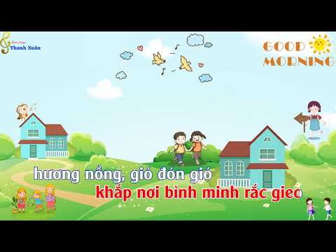 Video KARAOKE - ÂM NHẠC 5 : REO VANG BINH MINH - YouTube