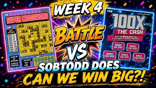SUPER CROSSWORD, 100X THE CASH - Texas Lottery Scratchoffs