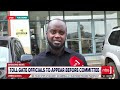 Hon. Mwine Mpaka briefs the media on Kajjansi Toll Gate inspection findings.